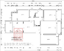 融創中心180平米裝修戶型分析