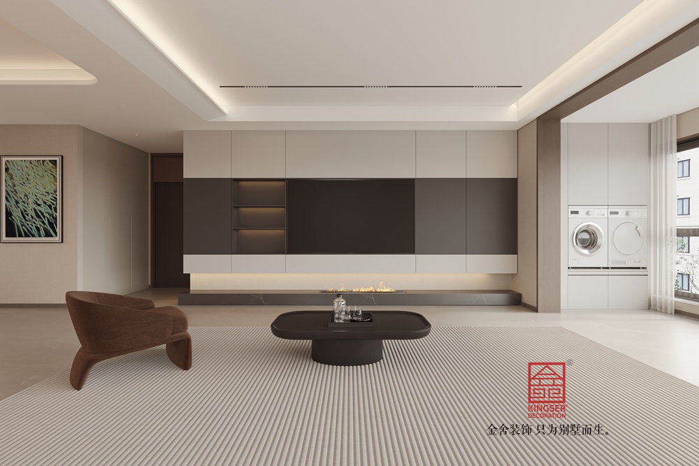 高新苑269平米現代雅奢-客廳